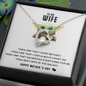 To My Wife - Yoda Best Wife In the Galaxy - Best Gift for wife - Best Wife Gift - Romantic message card for her - Engagement Gift - Anniversary Jewelry for Her