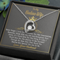 To My Bad Ass Wife - Crown - Necklace - Gift for Wife From Husband - Necklace for Soulmate - Couple Necklace Set - Friendship Necklaces - Customize Couple Necklace - Handmade Necklace for Wife