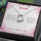 Mothers Day Gifts For Mom From Son Daughter Kids, Mom Necklace For Women, New Mom Gifts, Birthday Christmas Gifts With Heartfelt Message & Lighted Box