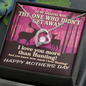 Happy Mother's day - Necklace gift for wife - Necklace for wife - To My Wife Necklace With Message Card - Mother's day Gift from Husband - Love for wife more than hunting - Romantic Wife Gift