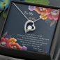 To My Wife - Necklace Gift Set  - To My Wife Necklace Anniversary Gift For Wife - Gift For Wife- To My Queen - Birthday Gift For Wife - To My Wife Necklace With Message Card