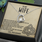 Necklace for Your Wife - an Eternal Love - Love Your Husband - to My Wife Necklace From Husband, to My Soulmate Necklace for Women - Soulmate Necklace for Women - Custom Necklace for Wife