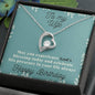 To My Wife Necklace - Gift for Wife Birthday Marriage - To My Wife Necklace From Husband - To My Soulmate Necklace For Women - Necklace For Wife From Husband