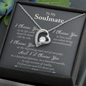 To My Soulmate Necklace - I Choose You - To My Wife Necklace From Husband - To My Queen - To My Wife Necklace Anniversary Gift For Wife - Anniversary Gift For Wife from Husband