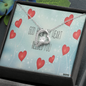 Gift for wife - Beloved Wife Gift - To Wife Necklace - Gift for Wife -Diamond Lockets for wifey - Soulmate Gift - Girlfriend Gift - Alluring Beauty Necklace - Love lockets for wife - Valentine's day gift - Wife Neckless