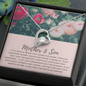 Mother and Son Necklaces for Women, Meaningful Gift to Mom from Son I Love You Necklace, Sentimental Mother's Day Gift for Mom from Son, Unique Moms Birthday Gift Ideas, Mom Necklace, Mother Necklace, Jewelry for Mom, Mother's Day Gift, Gifts for Women