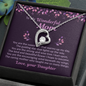 To My Wonderful Mother Mom Necklace Gifts Jewelry, Sentimental Gifts for Mom Mother from Your Daughter, Mother Necklaces Jewelry Birthday Gifts for Mom, Mom Necklace, Mother Necklace, Jewelry for Mom, Mother's Day Gift, Gifts for Women
