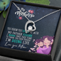 Forever Love Necklace for Women Grandma Aunt Stepmother Sister Mom Gifts Jewelry Mothers Anniversary Jewelry Gifts for Women Birthday Unique Necklace, Mom Necklace, Mother Necklace, Mom Gift, Gift from Daughter, Jewelry for Mom, Mother's Day Gift