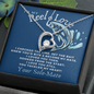 To My Wife Necklace Anniversary Gift For Wife - To My Reel Love Necklace - Your Solemate - Fishing Fisherman Necklace - Gift for wife - Anniversary for Wife