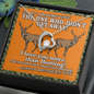 Hunting Lover Gifts - The one who didn't get away! I love you more than hunting! - Love Neckless for wifey - Best Gift for wifey - Best Romantic Gift for soulmate - Neckless for soulmate - Lockes for wifey