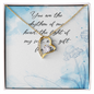 You Are The Rhythm Of My Heart - The Light Of My Soul - A Gift Of Life - Gift for wife - Anniversary Gift for her - Gift from Hubby - Gift for Spouse - Necklace from Husband - Best Necklace for her