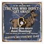 To My Amazing Wife - I love you more than hunting! - Wife Birthday Gift - Anniversary Gift For Wife from Husband - Necklace Gift for wife - To My Wife Necklace - Valentines Day Gifts For Wife