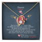 Dearest Mom Forever Love Necklace Gift From Daughter, 2026 Mothers Day Gifts for Mommy, Motivational Card Jewelry Gift for Her