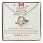 Happy First Mother's Day! I Love You So Much! - To Wife Necklace - Gift for Wife - Mother's Day Gift - wife gift from  future husband - Anniversary Gift For Wife - Gifts For Her - Birthday Gifts For Wife - Best mother Gift for her