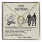 Premium Necklace for Your Beloved Shieldmaiden - From Viking - Love Your Viking - to My Wife Necklace With Message Card - Wife Gift From Husband Future Husband -anniversary Gift for Wife