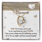 Mother's Day Bonus Mom Necklace Gifts for Women Birthday Gifts for Mom From Daughter Son Best Mom Forever Love Necklace With Cards Gifts for Step Mom Mother in Law