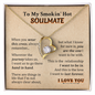 Gift For Your Soulmate - Hand In Hand - Love Knot - To My Smokin' Hot Soulmate - Gift For My Wife, Romantic Wife Gift -  Wife Birthday Surprise - wife gift from  future husband - Anniversary Gift For Wife