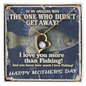 To My Amazing Wife - the One Who Didn't Get Away! - I Love You More Than Fishing - Gift for My Wife - Romantic Wife Gift - Wife Birthday Surprise - Necklace for Soulmate - Sweet Necklace for Wifey