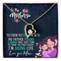 Forever Love Necklace for Women Grandma Aunt Stepmother Sister Mom Gifts Jewelry Mothers Anniversary Jewelry Gifts for Women Birthday Unique Necklace, Mom Necklace, Mother Necklace, Mom Gift, Gift from Daughter, Jewelry for Mom, Mother's Day Gift