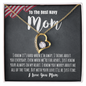 Navy Mom Necklace Proud Navy Mom Gifts Jewelry Navy Military Gift for Women Deployment Gift for Navy Mama, Mother Daughter Sister, Tree Man, Family Tree of Love, Best Friend, Mom Heart Beads, Gifts for Family/European Jewelry for Mother