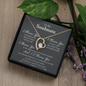To My Soulmate Necklace - I Choose You - To My Wife Necklace From Husband - To My Queen - To My Wife Necklace Anniversary Gift For Wife - Anniversary Gift For Wife from Husband