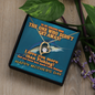 To My Amazing Wife - Blue Marlin - I Love You More Than Fishing - Necklace for Soulmate - Love From Husband - Necklace for Wifey - Lovely Necklace for Wifey - Mother's Day Gift for Wifey - Soulmate Gift
