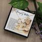 To My Amazing Mother, Mothers Day Gift Ideas, Jewelry for Her, Motivational Card Necklace for Wife From Daughter Christmas Birthday Present