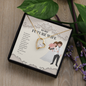 To My Future Wife Necklace - Two hearts for wife - Necklace for wife - To My Wife Necklace From Husband - To My Soulmate Necklace For Women - Birthday Gift for Wife