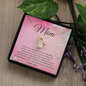 Mothers Day Gifts For Mom From Son Daughter Mom Necklace For Women New Mom Gifts Birthday Christmas Gifts With Heartfelt Message & Lighted Box, Mother Necklaces Jewelry Birthday Gifts for Mom, Mom Necklace, Jewelry for Mom, Gifts for Women
