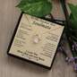 To My Smokin' Hot Soulmate - Gift For Your Soulmate - The One I Want To Be With - To My Soulmate Necklace For Women - To My Wife Necklace With Message Card
