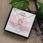 To My Soulmate - I Love You Necklace - To My Wife Necklace From Husband - Wife Birthday Surprise- Golden colour Neckless for Beloved wife - Best Birthday Gift for her