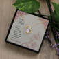 To My Wife Necklace - Sweetest Hearts for wife - To My Wife Necklace - Romantic Gift for Wife - Diamond Necklace for wife - Gift for wife