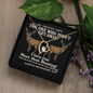 I Love You More Than Hunting - To My Trophy Wife - Best Gift for wife - Anniversary Gift For Wife from Husband - Romantic Neckless for wife - Romantic message for soulmate - To My Wife Necklace With Message Card