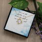 You Are The Rhythm Of My Heart - The Light Of My Soul - A Gift Of Life - Gift for wife - Anniversary Gift for her - Gift from Hubby - Gift for Spouse - Necklace from Husband - Best Necklace for her