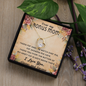 Dear My Bonus Mom I Love You ALways and Forever Love Necklace, Mother's Day Bonus Mom Necklace Gifts for Women Birthday Gifts for Mom From Daughter Son Best Mom Forever Love Necklace With Cards Gifts for Step Mom Mother in Law
