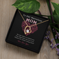 To Our Marvelous Mom Necklace, Mothers Day Gifts For Mom From Son Daughter Mom Necklace For Women New Mom Gifts Birthday Christmas Gifts With Heartfelt Message & Lighted Box