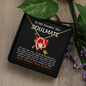 To My Smokin' Hot Soulmate Love Always Your Welder - To My Queen - To My Wife Necklace Anniversary Gift For Wife - To My Wife Necklace With Message Card