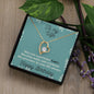 To My Wife Necklace - Gift for Wife Birthday Marriage - To My Wife Necklace From Husband - To My Soulmate Necklace For Women - Necklace For Wife From Husband