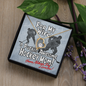 Puckin' Awesome Hockey Mom - Happy Mothers Day - I Love You! - White Gold Name Necklace - to My Wife Necklace - Valentines Day Gifts for Wife - Customize Couple Necklace - Valentine's Day Gift