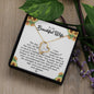 Gift For Wife - Unconditional Love - Love Knot - Wife Birthday Gift -  Anniversary Gift For Wife from Husband -  Necklace For Wife From Husband -  Gifts For Her, - Birthday Gifts For Wife - Valentine Gift for wifey - Love locket for Beloved wifey