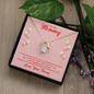 To My Mommy Love Your Tommy Necklace, Mom To Be Gift - Pregnancy Gifts for Expecting New Mom to Be, Forever Love Necklace Cute Gifts for Women Mommy New Mother First Time Mom Maternity Presents Mothers Day Christmas Jewellery Ideas