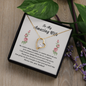 Be Yours and Only Yours - Love Knot - Couple Necklace Set - Friendship Necklaces - to My Wife Necklace - Valentines Day Gifts for Wife - to My Soulmate Necklace for Women - Necklace for Wife From Husband - to My Amazing Wife - Gift for Wife