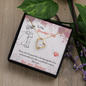 To My Wife Necklace With Message Card - wife gift from husband future husband - Anniversary Gift For Wife - Necklace for soulmate - Diamond Necklace for wife - Handmade Necklace for her Birthday Gift  - Custom Design for her Best day - Wife Gift