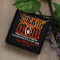 Rockin' Mom You're The Best Damn Woman That I've Ever Seen - Happy Mother's Day - Couple Necklace Set - Friendship Necklaces - Customize Couple Necklace - To My Wife Necklace From Husband - Personalized Wife Necklace Gift