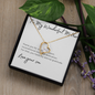 Gifts for Mother, Mom Necklace, Mother Necklace, Jewelry for Mom, Mother's Day Gift, Forever Love Necklace for Women Grandma Aunt Stepmother Sister Mom Gifts Jewelry Mothers Anniversary Jewelry Gifts for Women Birthday Unique Necklace