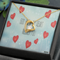 Gift for wife - Beloved Wife Gift - To Wife Necklace - Gift for Wife -Diamond Lockets for wifey - Soulmate Gift - Girlfriend Gift - Alluring Beauty Necklace - Love lockets for wife - Valentine's day gift - Wife Neckless