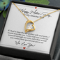 Perfect Wife & Mom Mother's Day Necklace - to My Amazing Wife Gifts - to My Wife Necklace - Valentines Day Gifts for Wife - Couple Necklace Set - Friendship Necklaces - Customize Couple Necklace