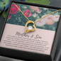 Mother and Son Necklaces for Women, Meaningful Gift to Mom from Son I Love You Necklace, Sentimental Mother's Day Gift for Mom from Son, Unique Moms Birthday Gift Ideas, Mom Necklace, Mother Necklace, Jewelry for Mom, Mother's Day Gift, Gifts for Women