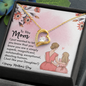 To My Mom Happy Mothers Day Gift Ideas, Mothers Day Gifts For Mom From Daughter Mother Necklace For Women New Mom Gifts Birthday Christmas Gifts With Heartfelt Message & Lighted Box, Just Like Your Daughter Present