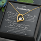 To My Soulmate Necklace - I Choose You - To My Wife Necklace From Husband - To My Queen - To My Wife Necklace Anniversary Gift For Wife - Anniversary Gift For Wife from Husband